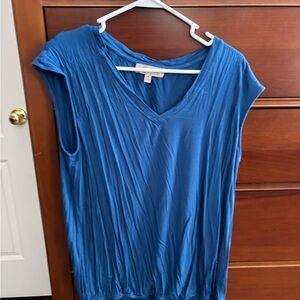 Philosophy Vibrant Blue Sleeveless Blouse
